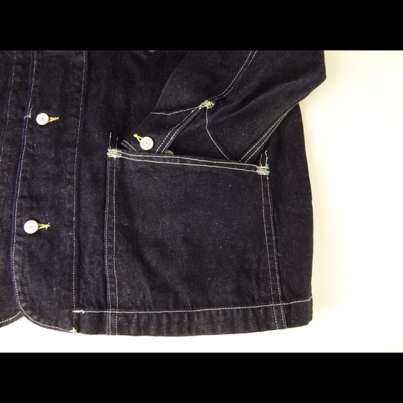 Levi’s Engineered Coat Cotton Hemp Denim Jacket Red Positively Superior NWT - Picture 9 of 14